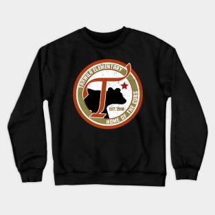 Taawila Elementary School Old School - Front and Back Crewneck Sweatshirt